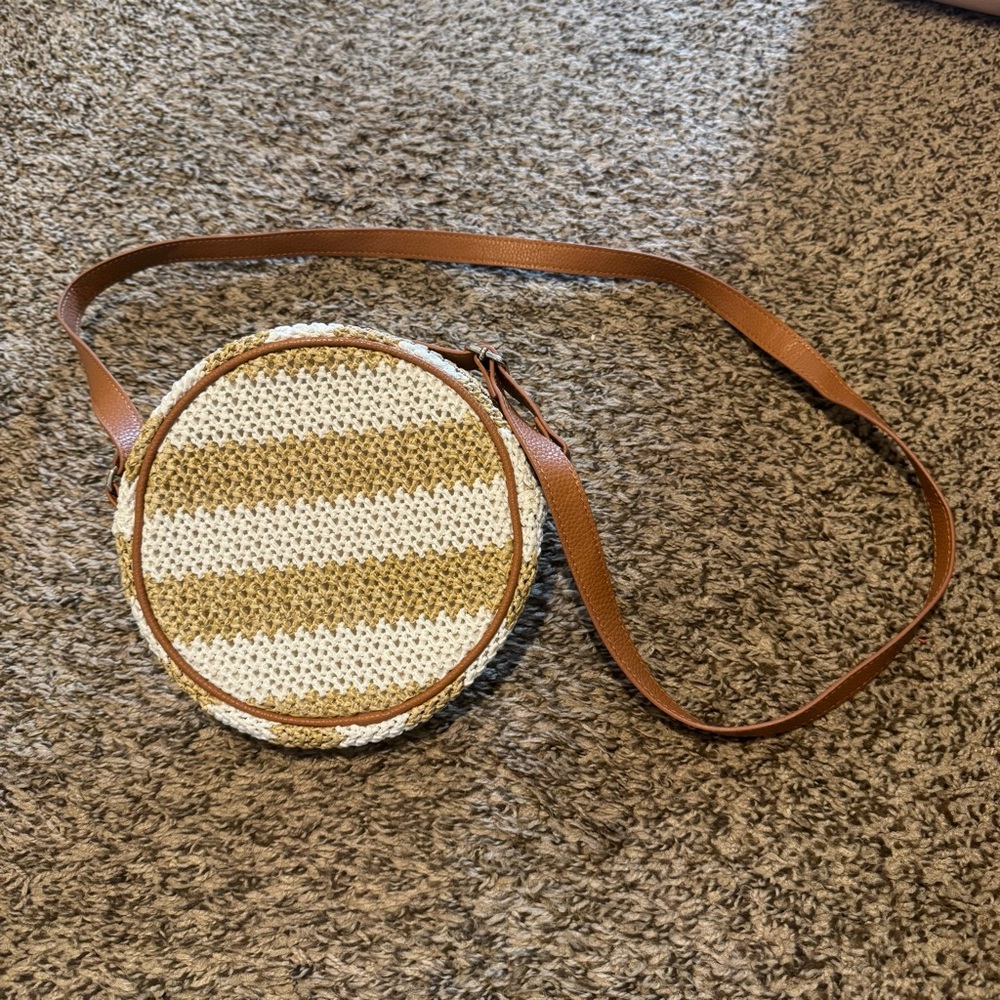 NEW Round Crossbody Boho Bag